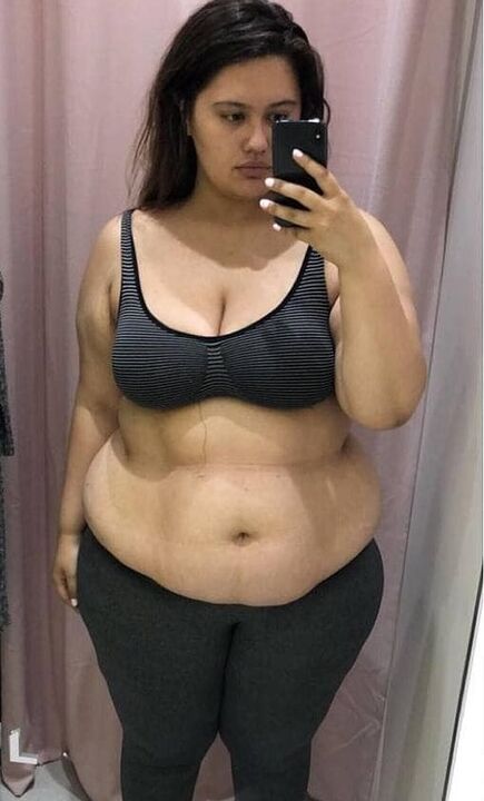 Odio mi cuerpo por los kilos de más.